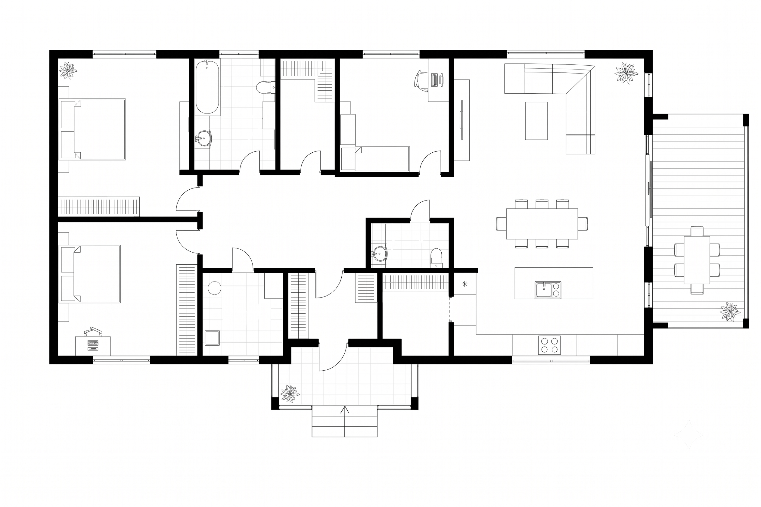 2D floor plan input